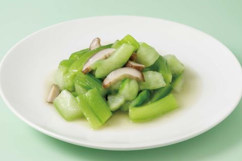 鮮菇絲瓜