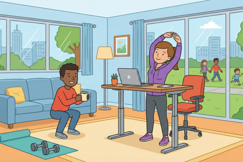 長時間久坐怎麼辦？4招讓你動起來不費力