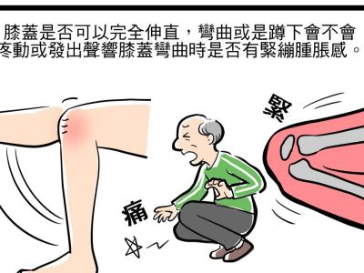 膝關節自我檢測